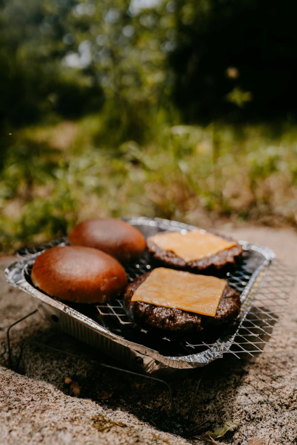 Grilování glamping